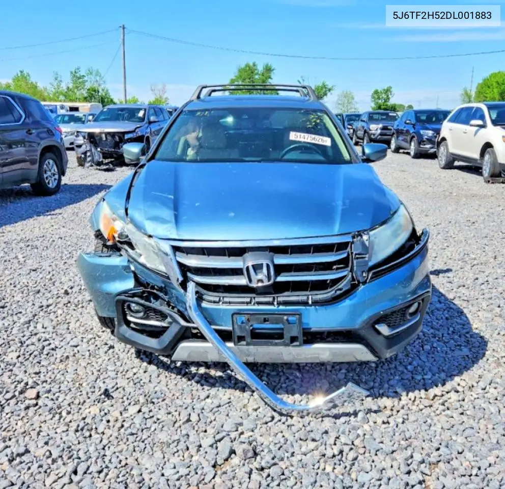 2013 Honda Crosstour Exl VIN: 5J6TF2H52DL001883 Lot: 51475626