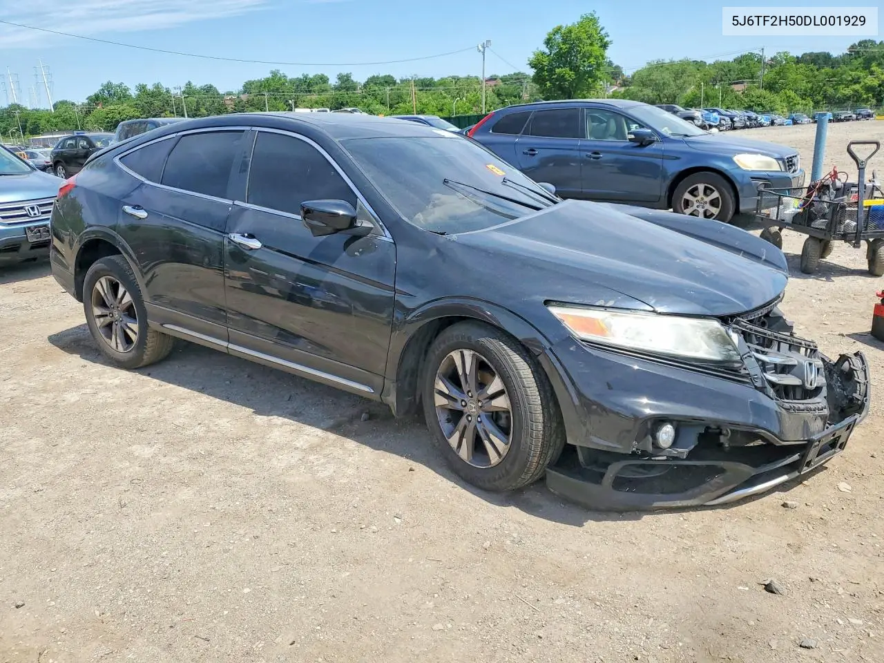 2013 Honda Crosstour Exl VIN: 5J6TF2H50DL001929 Lot: 55390436