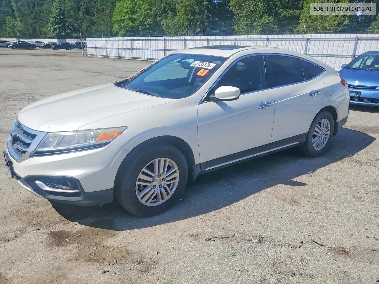 2013 Honda Crosstour Ex VIN: 5J6TF3H37DL001270 Lot: 55755106