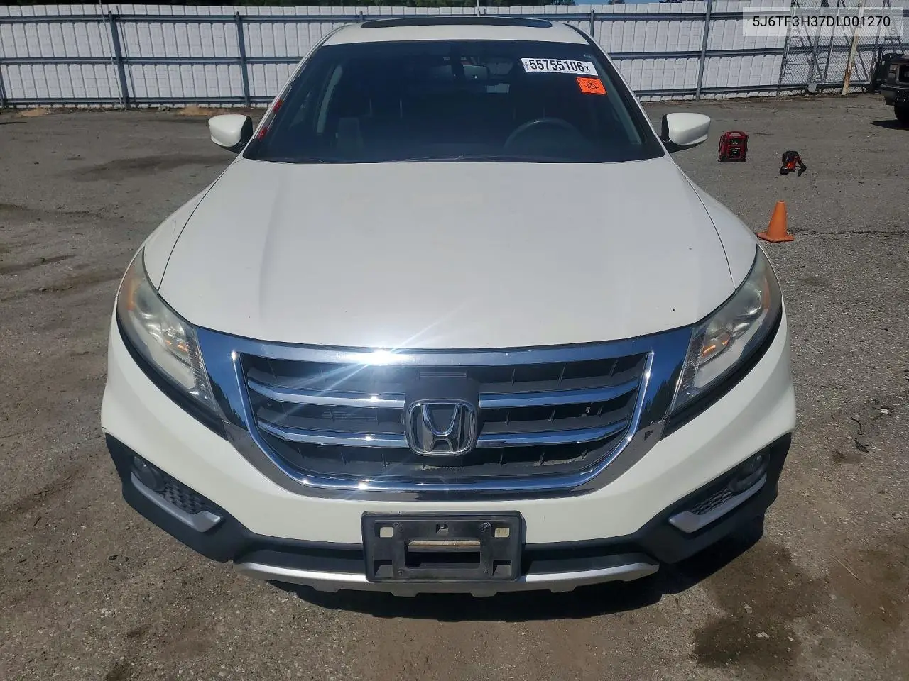 2013 Honda Crosstour Ex VIN: 5J6TF3H37DL001270 Lot: 55755106