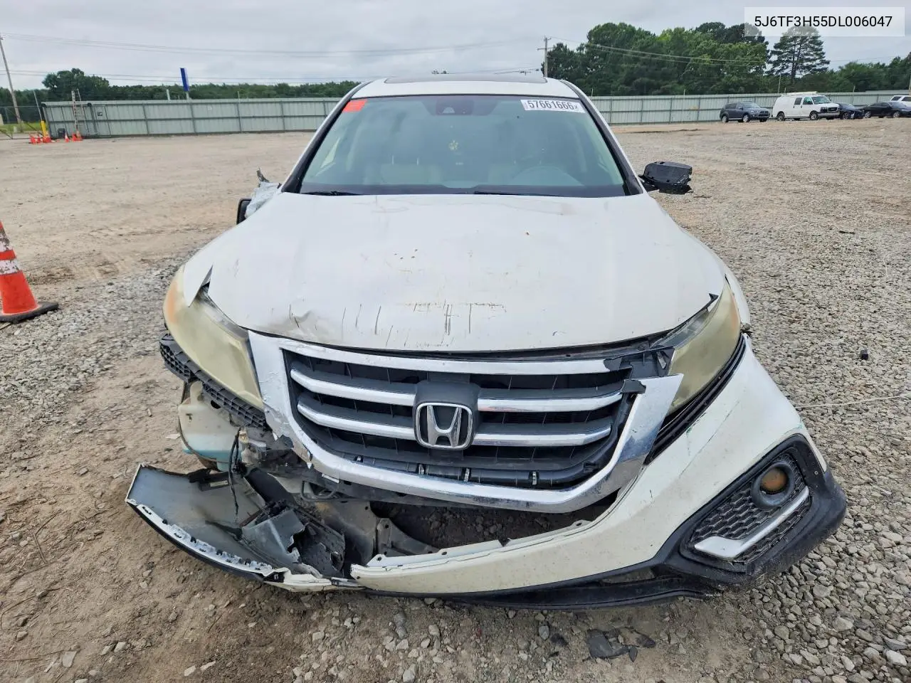 2013 Honda Crosstour Exl VIN: 5J6TF3H55DL006047 Lot: 57661666