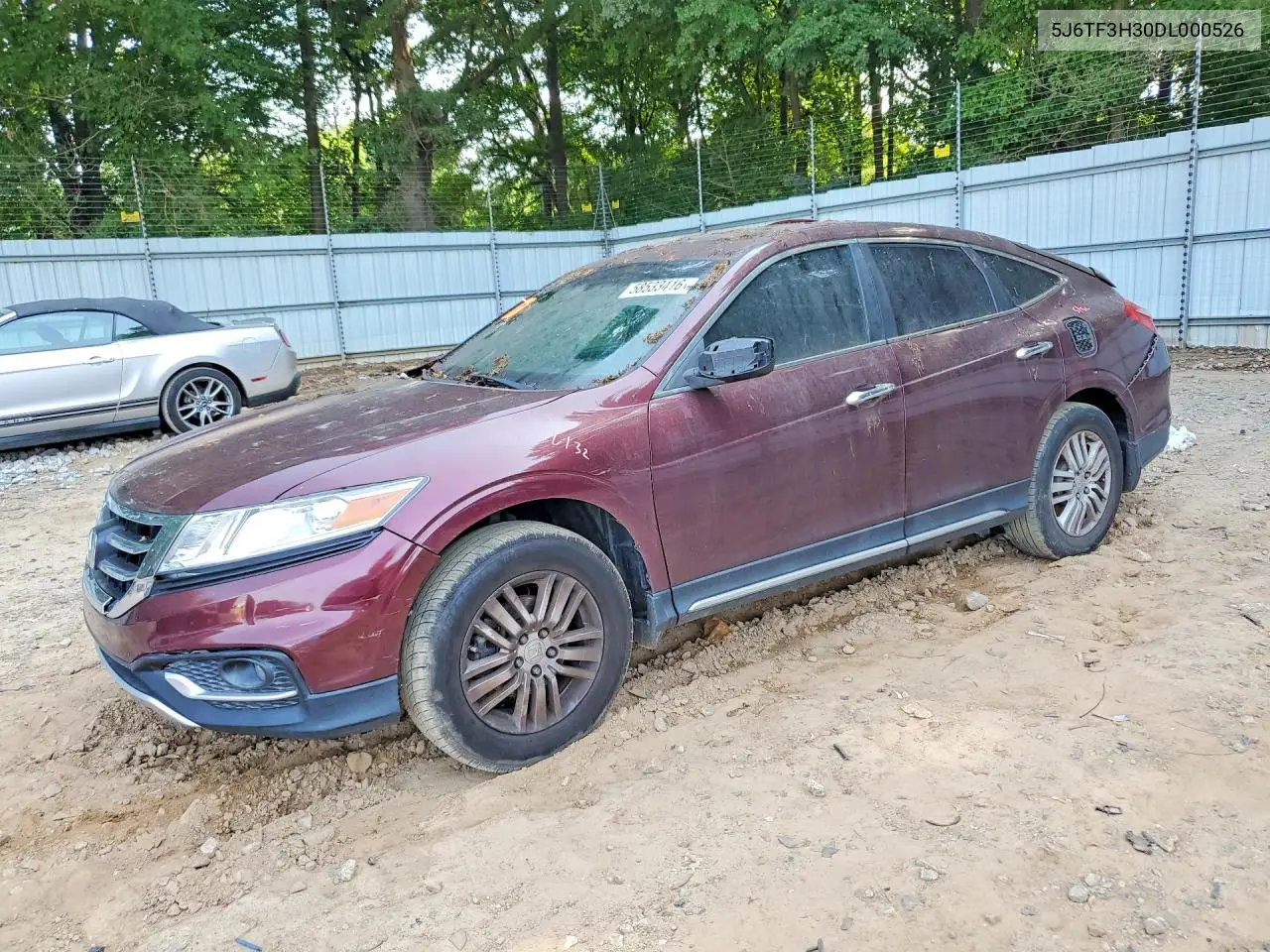 2013 Honda Crosstour Ex VIN: 5J6TF3H30DL000526 Lot: 58533416