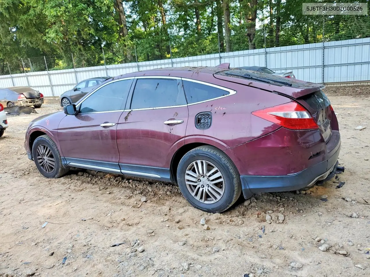 2013 Honda Crosstour Ex VIN: 5J6TF3H30DL000526 Lot: 58533416