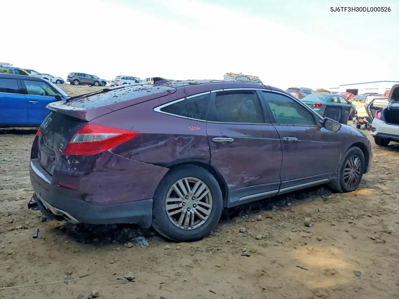 2013 Honda Crosstour Ex VIN: 5J6TF3H30DL000526 Lot: 58533416