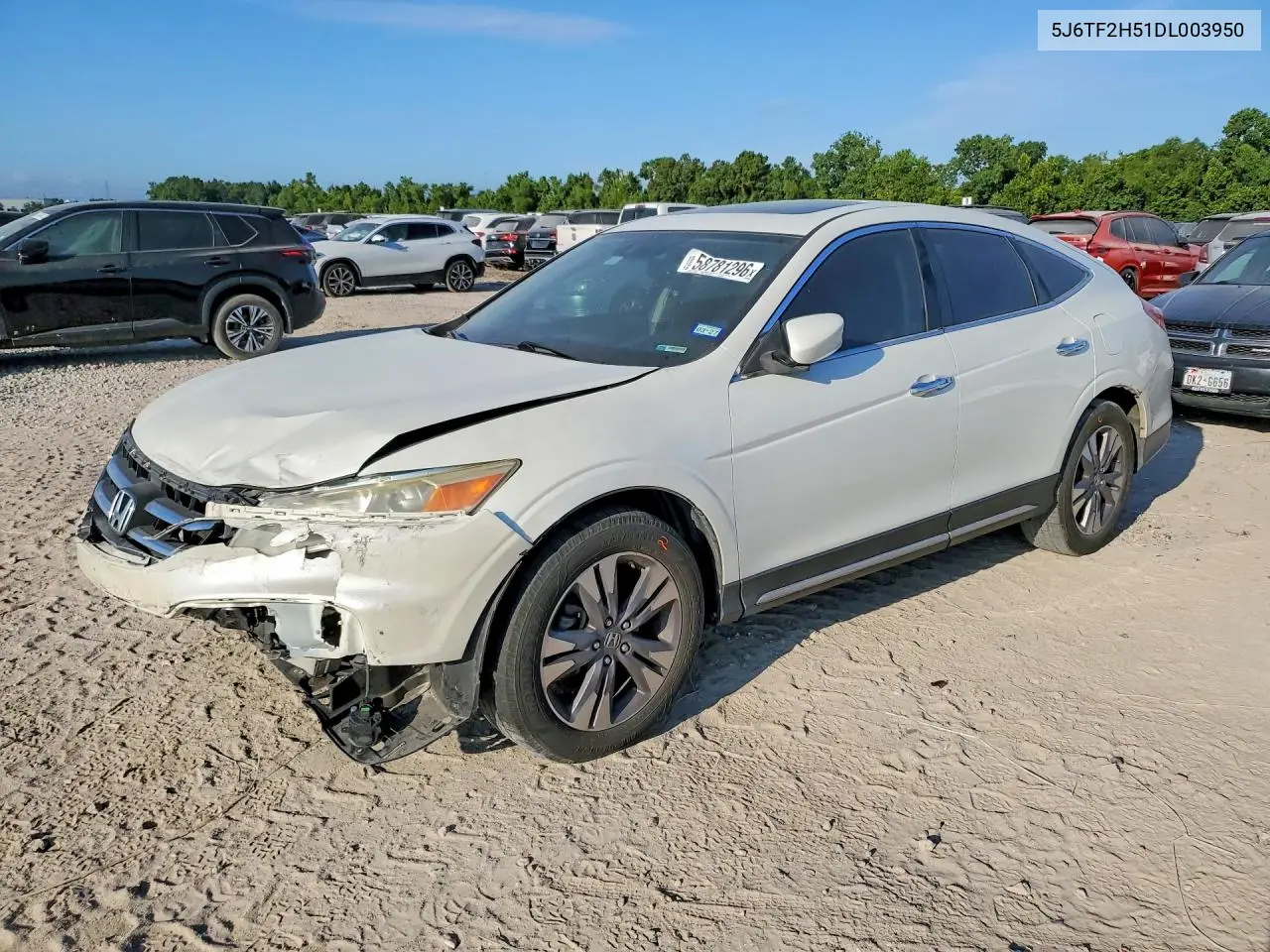 2013 Honda Crosstour Exl VIN: 5J6TF2H51DL003950 Lot: 58781296