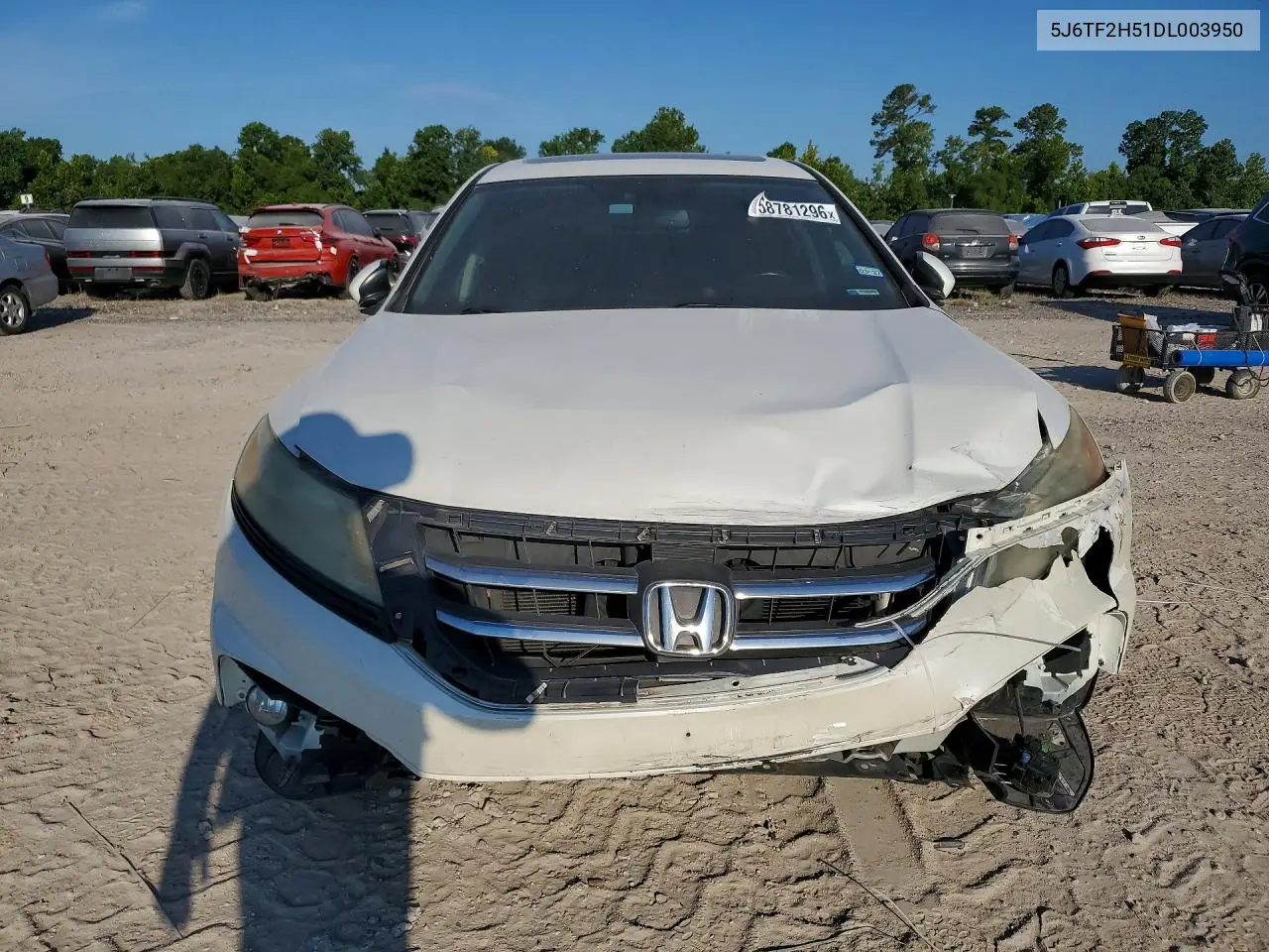 2013 Honda Crosstour Exl VIN: 5J6TF2H51DL003950 Lot: 58781296