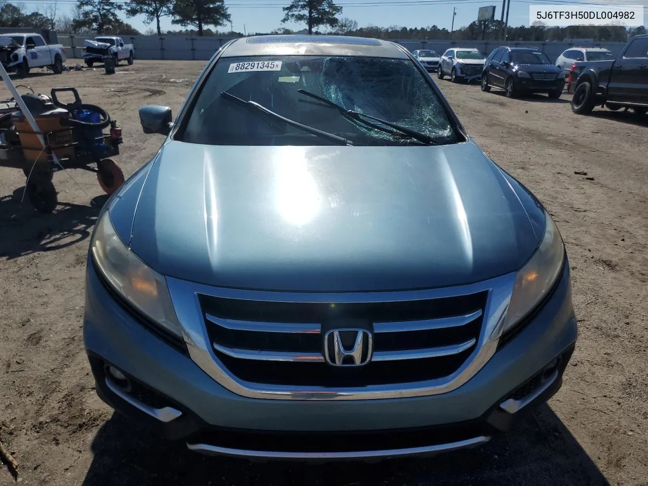 2013 Honda Crosstour Exl VIN: 5J6TF3H50DL004982 Lot: 88291345