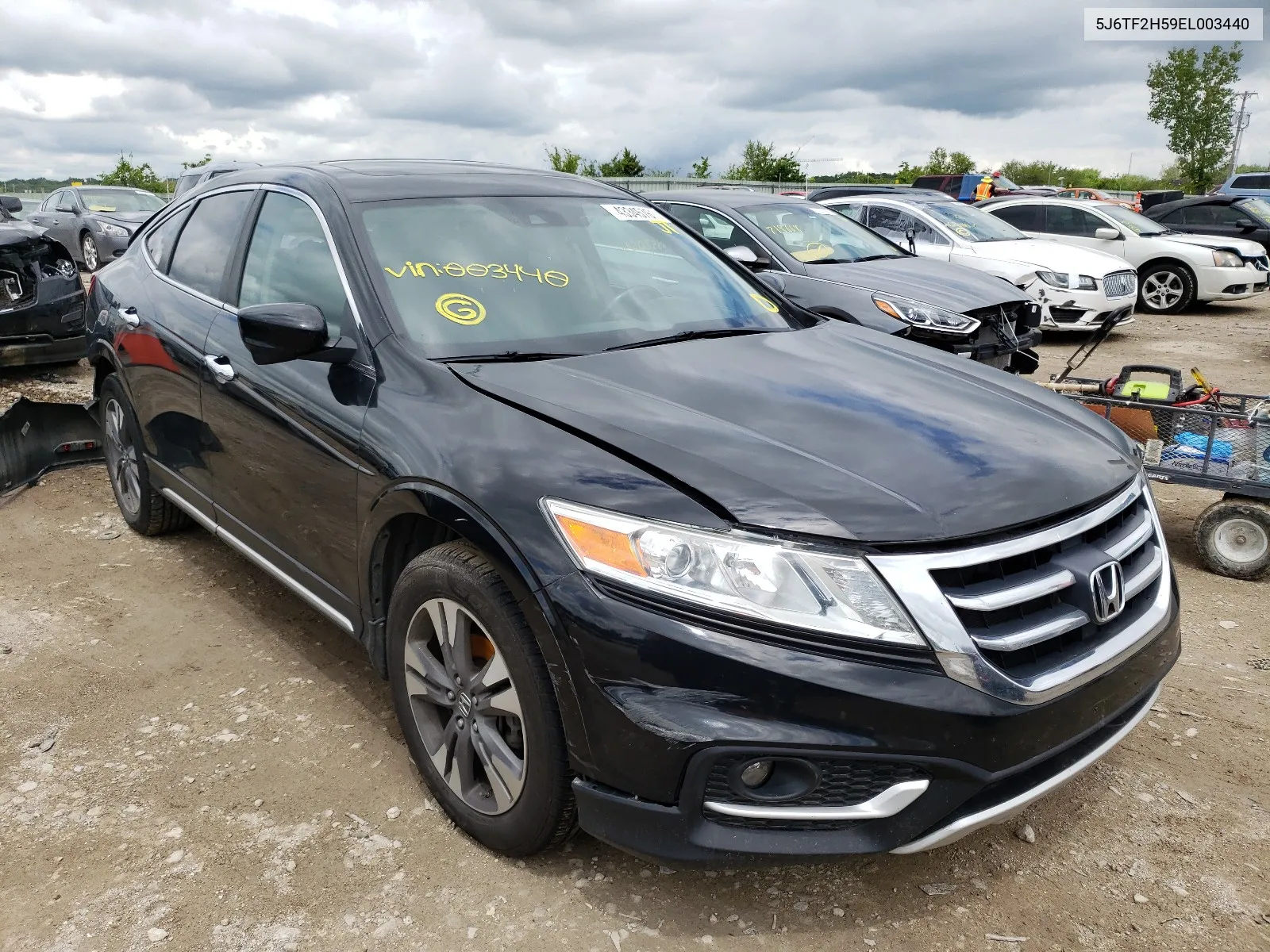 2014 Honda Crosstour Exl VIN: 5J6TF2H59EL003440 Lot: 43345761