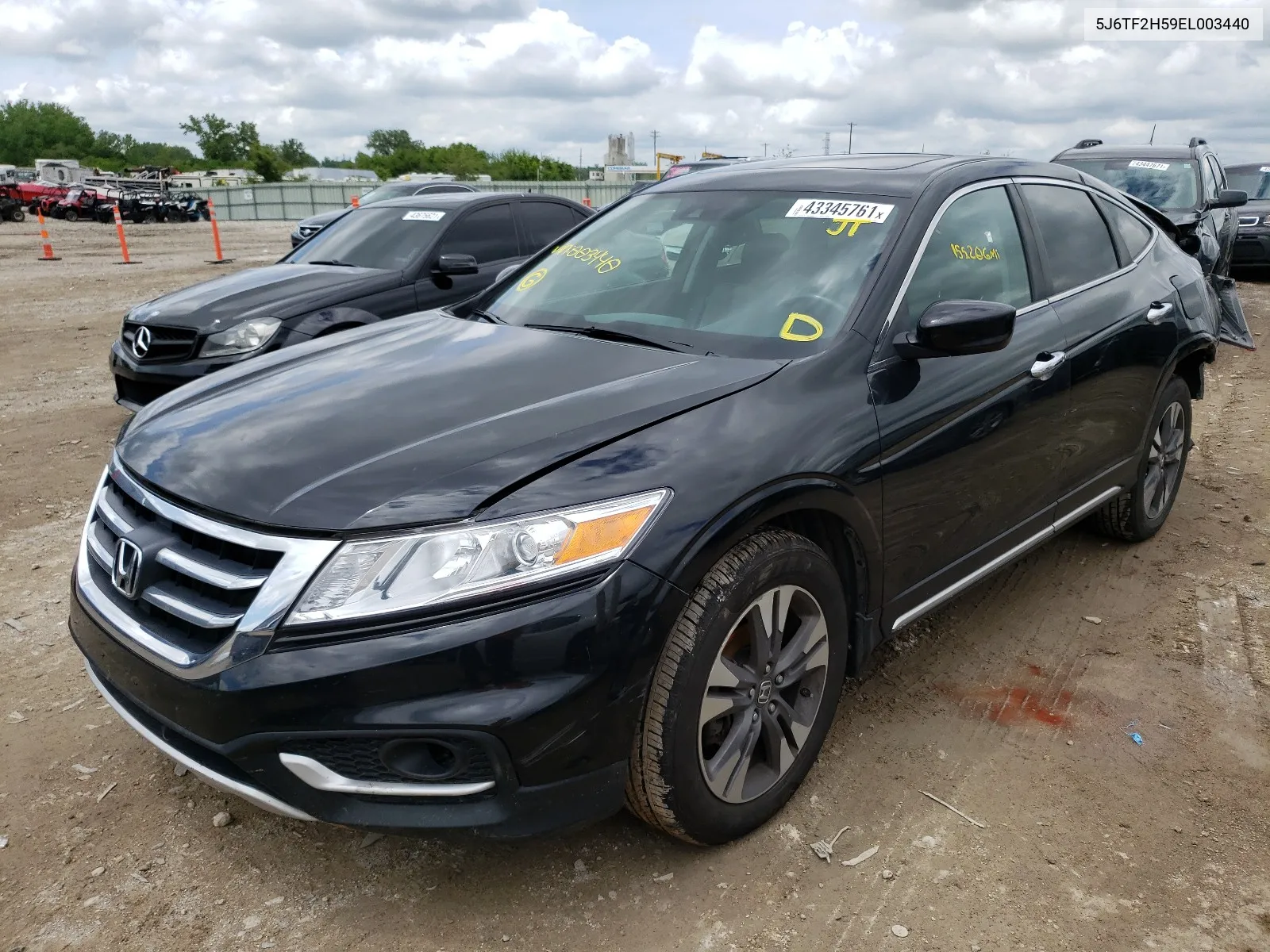 2014 Honda Crosstour Exl VIN: 5J6TF2H59EL003440 Lot: 43345761