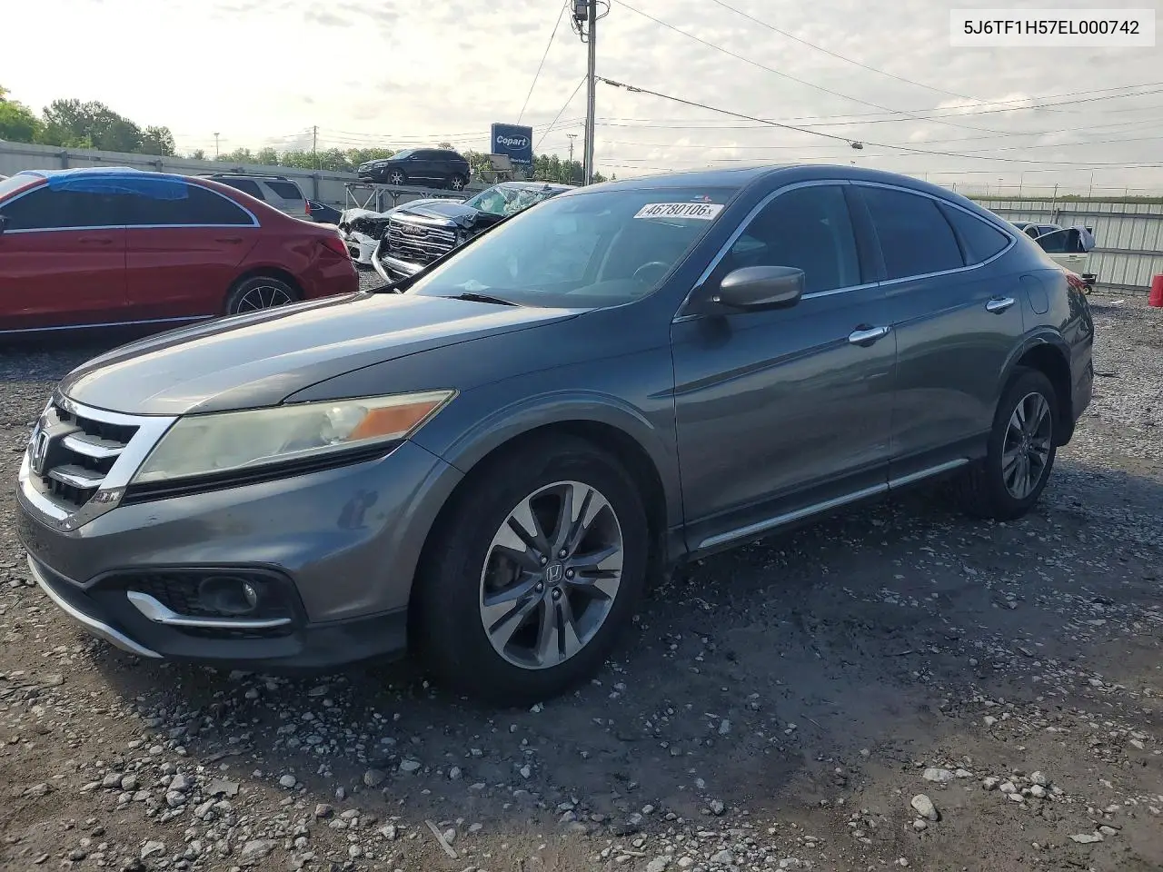 2014 Honda Crosstour Exl VIN: 5J6TF1H57EL000742 Lot: 46780106