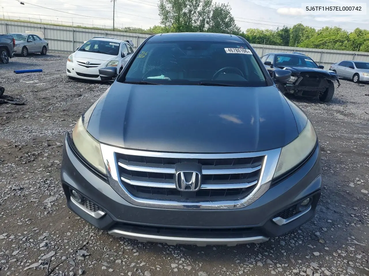 2014 Honda Crosstour Exl VIN: 5J6TF1H57EL000742 Lot: 46780106