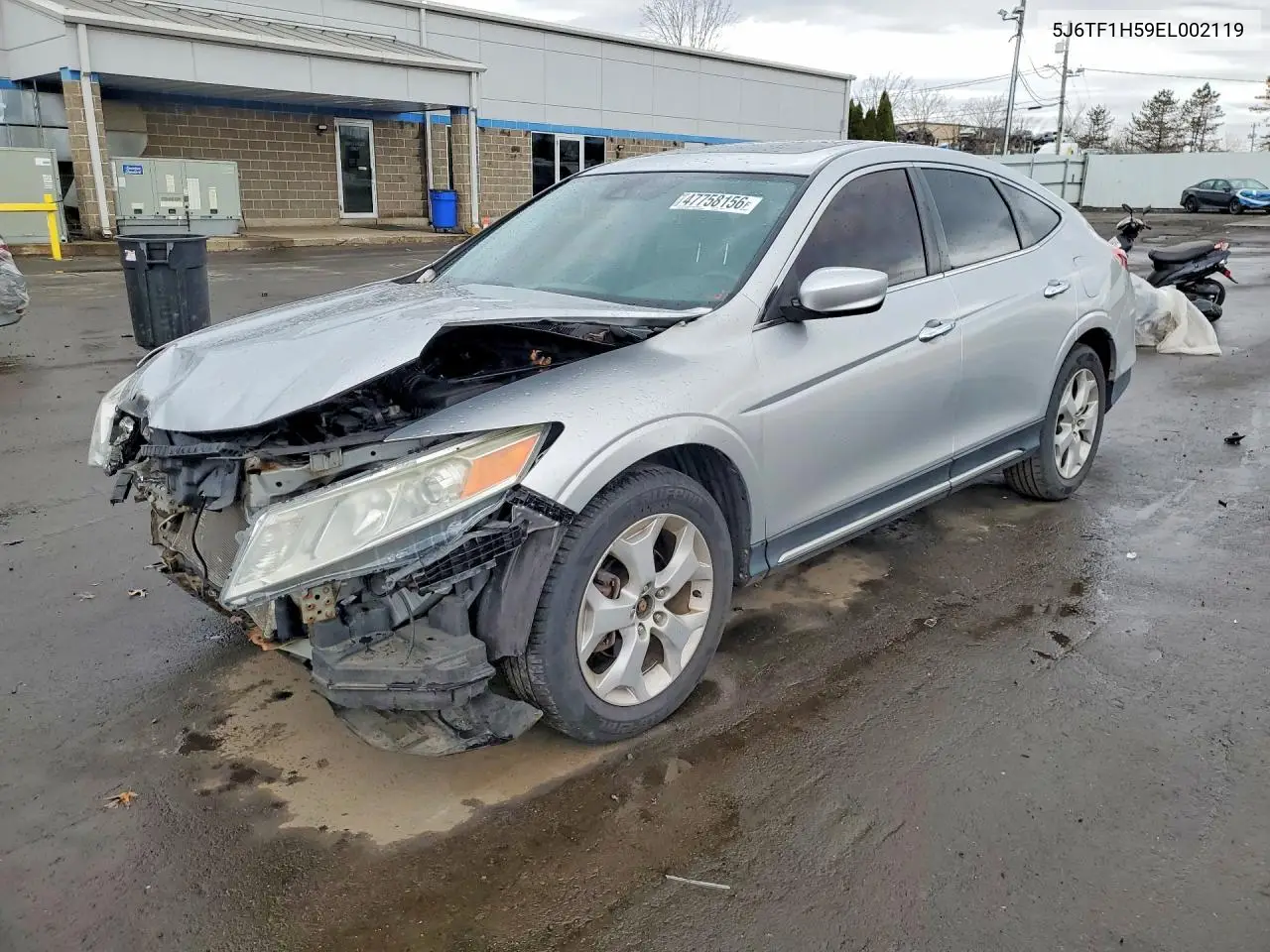 2014 Honda Crosstour Exl VIN: 5J6TF1H59EL002119 Lot: 47758156
