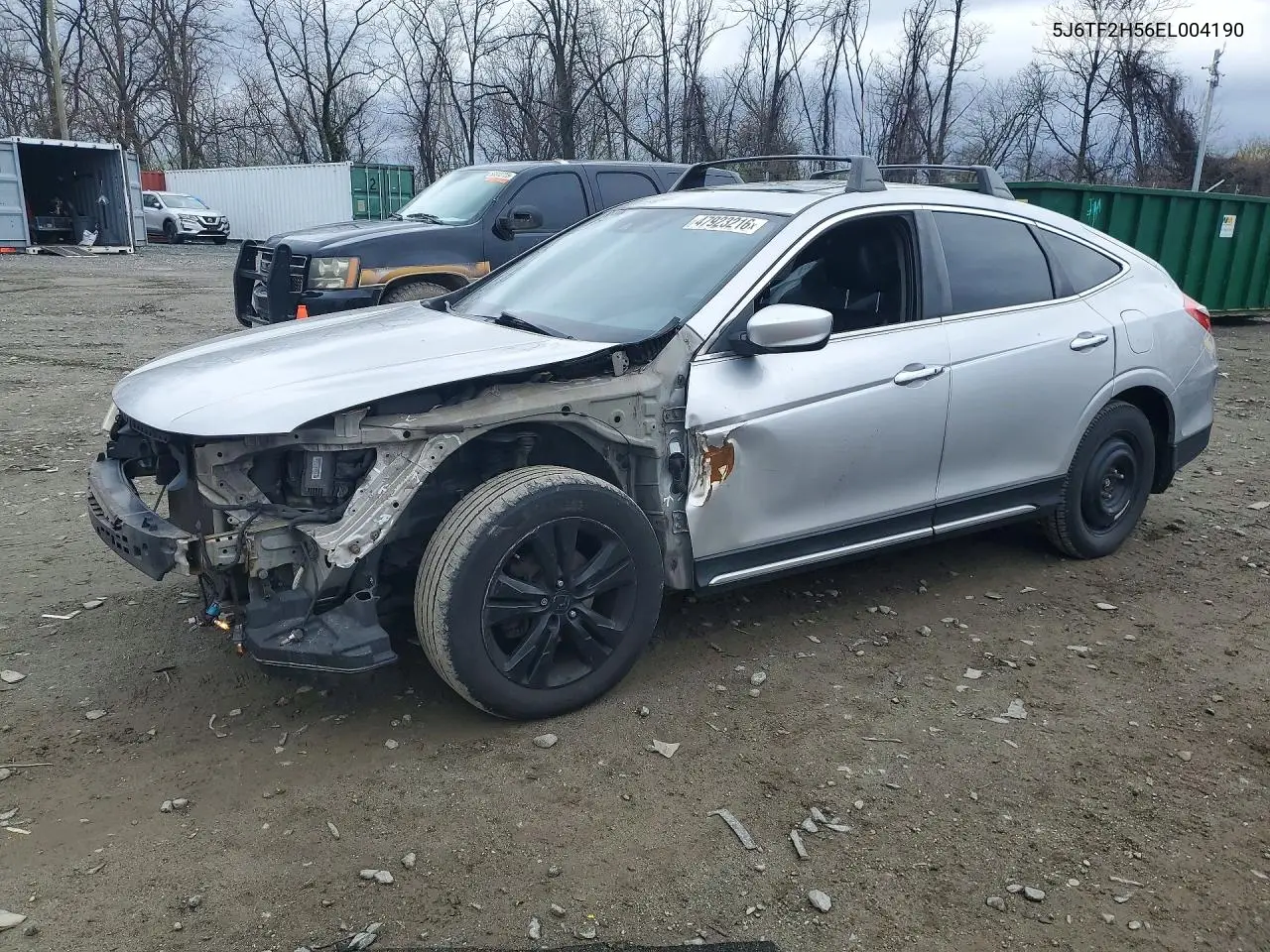 2014 Honda Crosstour Exl VIN: 5J6TF2H56EL004190 Lot: 47923216
