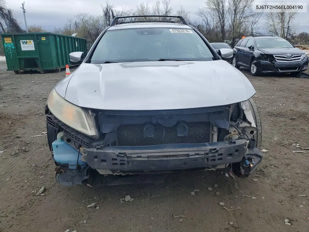 2014 Honda Crosstour Exl VIN: 5J6TF2H56EL004190 Lot: 47923216