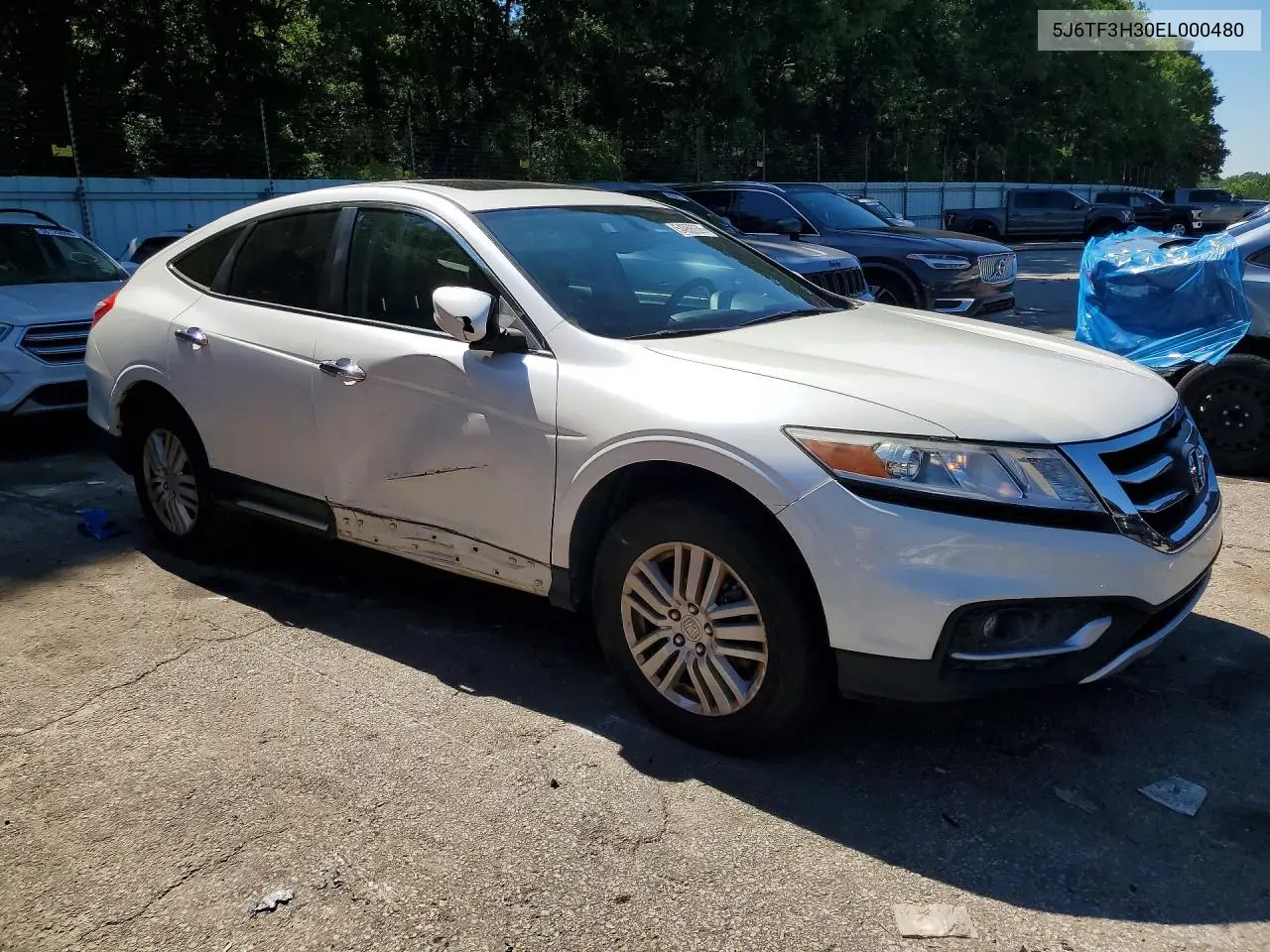 2014 Honda Crosstour Ex VIN: 5J6TF3H30EL000480 Lot: 54953026