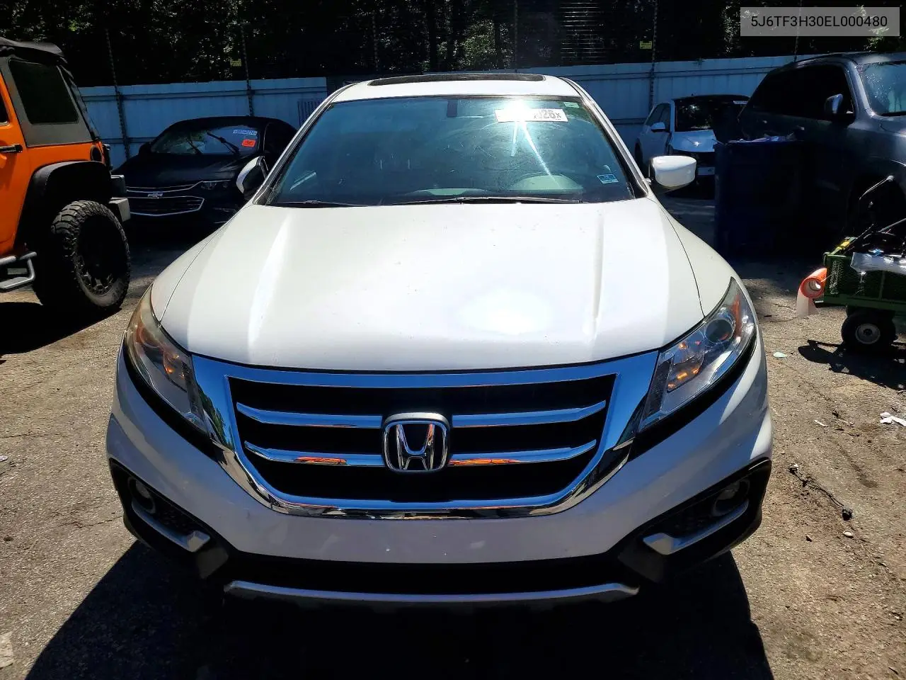 2014 Honda Crosstour Ex VIN: 5J6TF3H30EL000480 Lot: 54953026