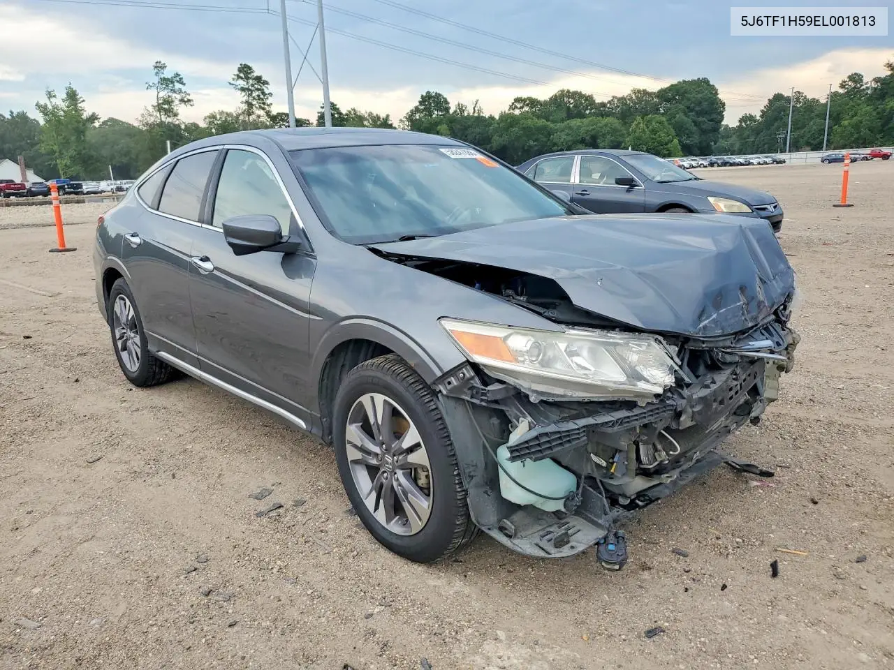 2014 Honda Crosstour Exl VIN: 5J6TF1H59EL001813 Lot: 58247886