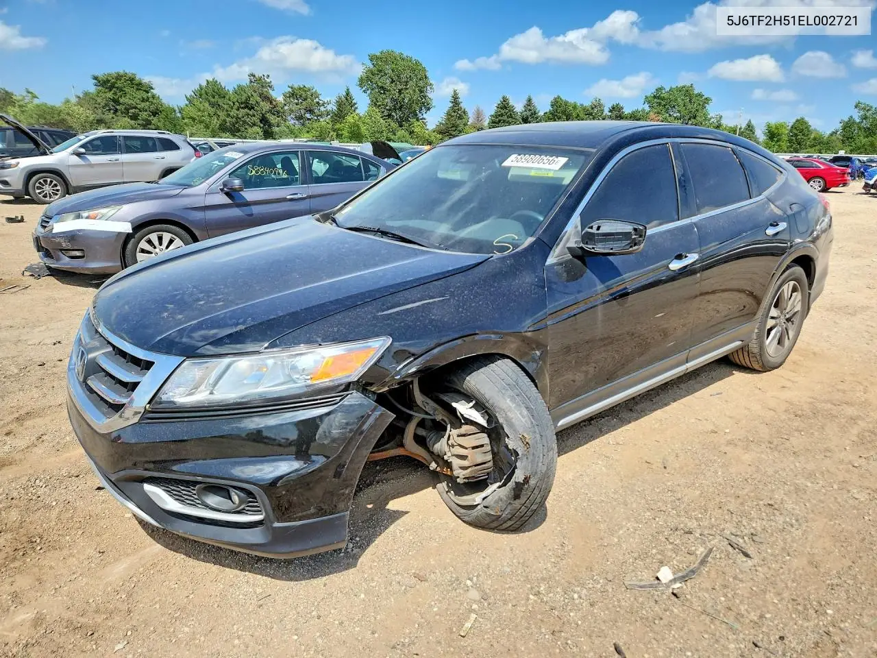 2014 Honda Crosstour Exl VIN: 5J6TF2H51EL002721 Lot: 58980656