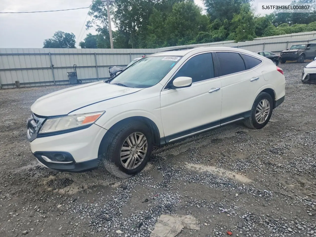 2014 Honda Crosstour Ex VIN: 5J6TF3H36EL000807 Lot: 58999406