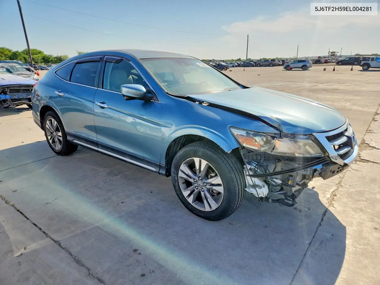 2014 Honda Crosstour Exl VIN: 5J6TF2H59EL004281 Lot: 60046916