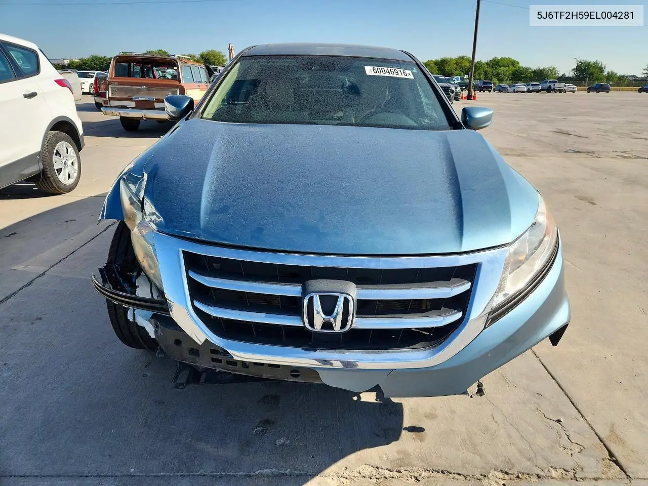 2014 Honda Crosstour Exl VIN: 5J6TF2H59EL004281 Lot: 60046916
