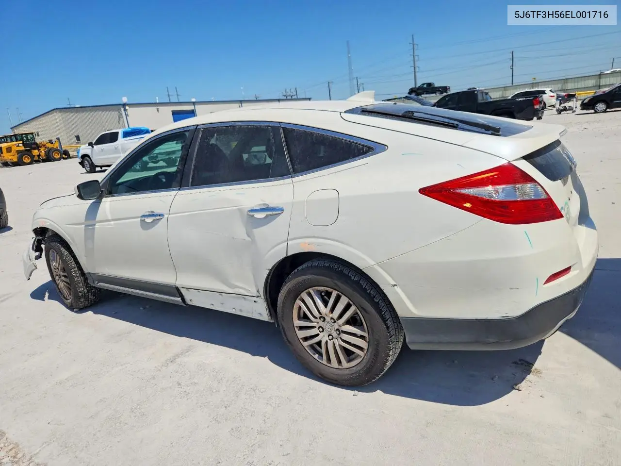 2014 Honda Crosstour Exl VIN: 5J6TF3H56EL001716 Lot: 60077436
