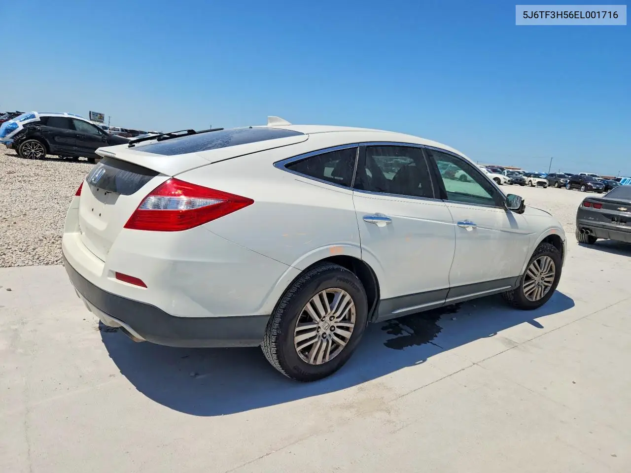 2014 Honda Crosstour Exl VIN: 5J6TF3H56EL001716 Lot: 60077436