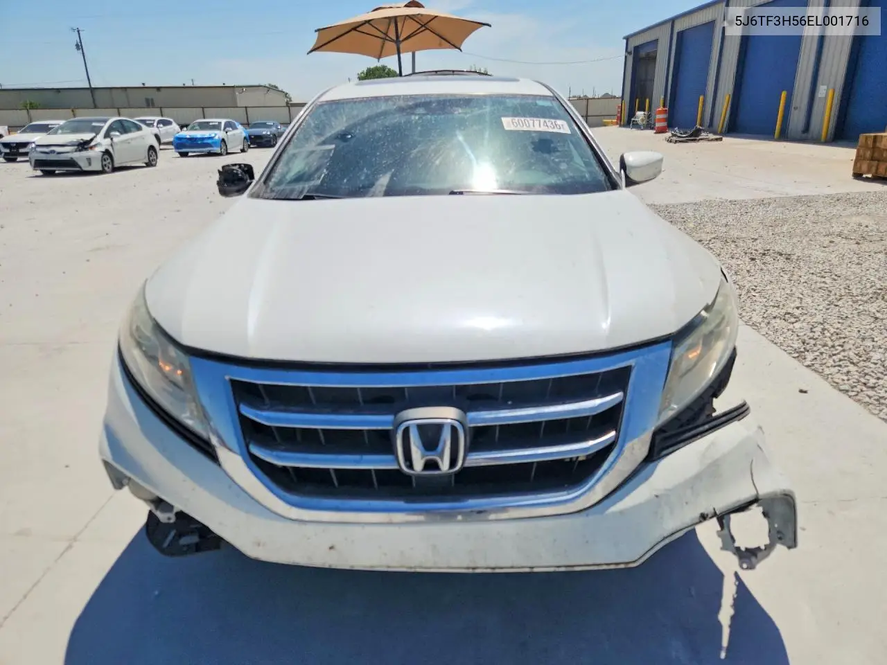 2014 Honda Crosstour Exl VIN: 5J6TF3H56EL001716 Lot: 60077436