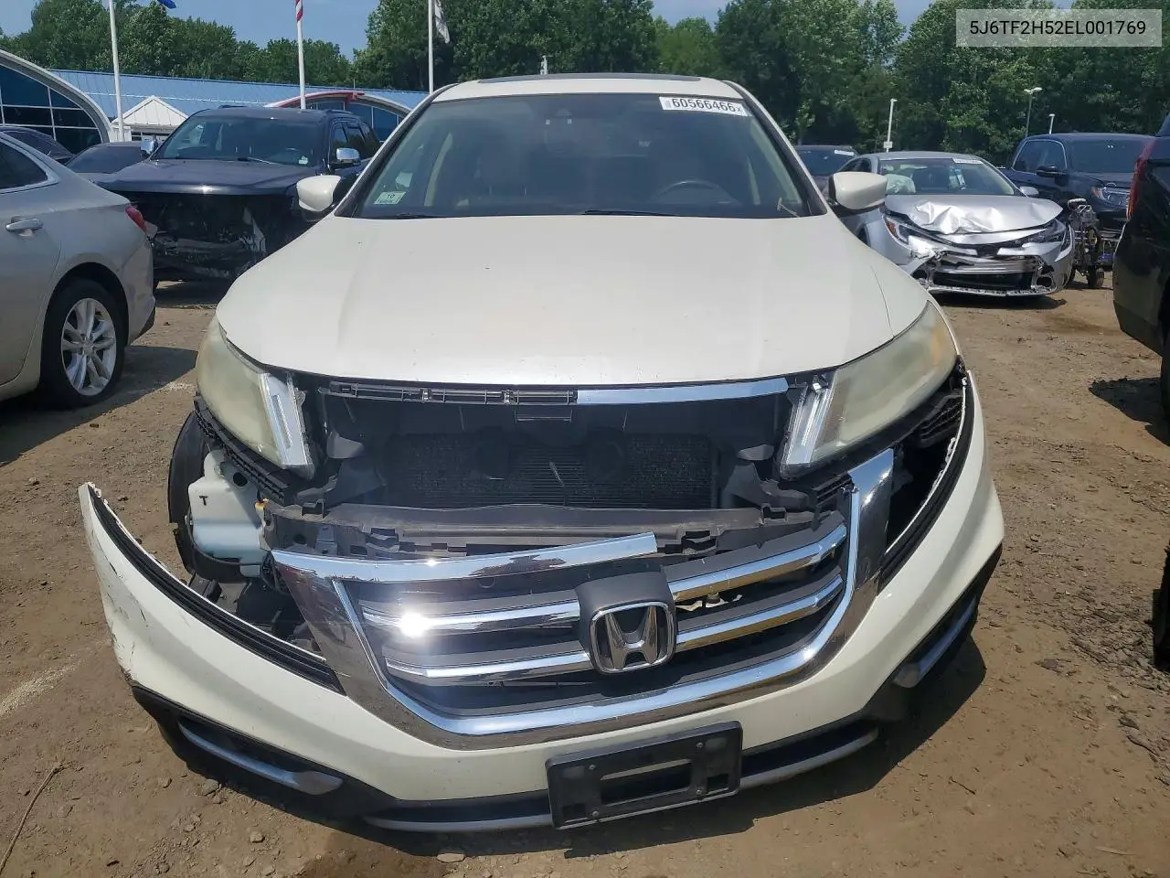 2014 Honda Crosstour Exl VIN: 5J6TF2H52EL001769 Lot: 60566466