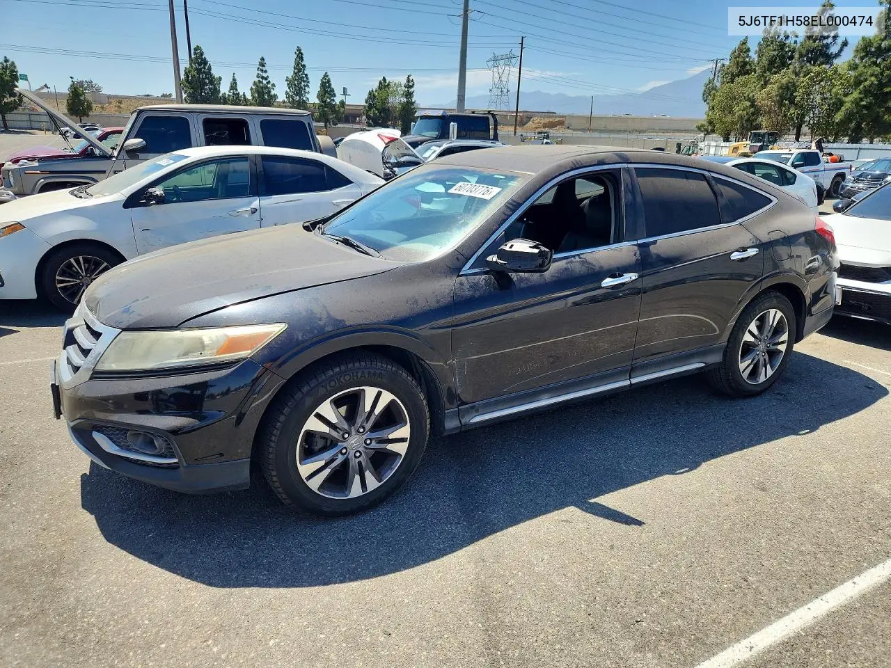 2014 Honda Crosstour Exl VIN: 5J6TF1H58EL000474 Lot: 60703776
