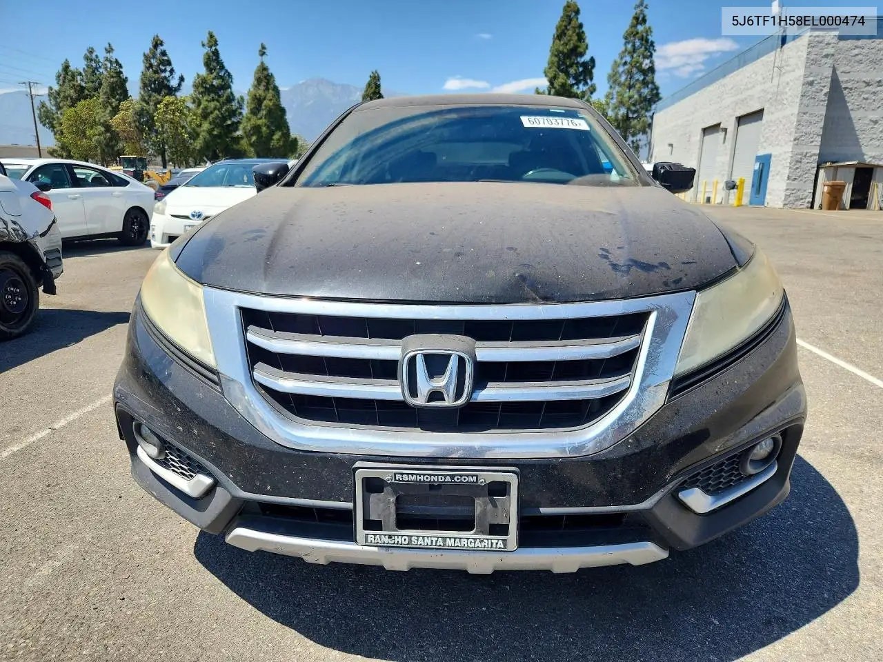 2014 Honda Crosstour Exl VIN: 5J6TF1H58EL000474 Lot: 60703776