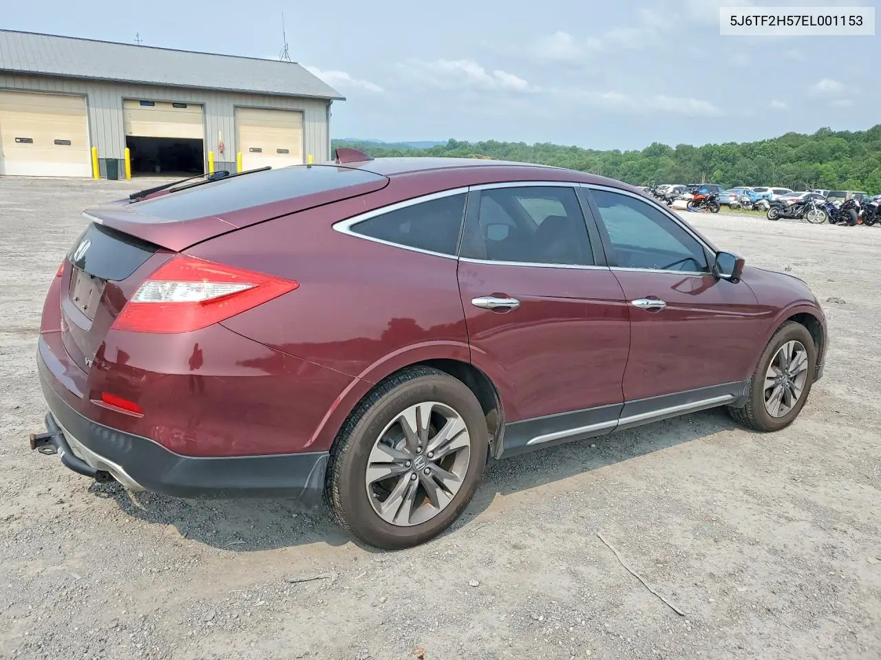 2014 Honda Crosstour Exl VIN: 5J6TF2H57EL001153 Lot: 61027356