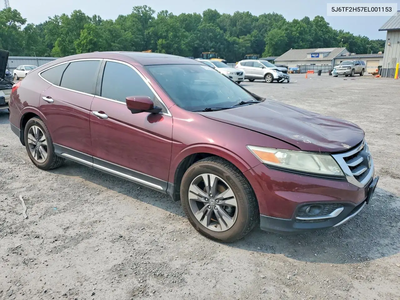 2014 Honda Crosstour Exl VIN: 5J6TF2H57EL001153 Lot: 61027356