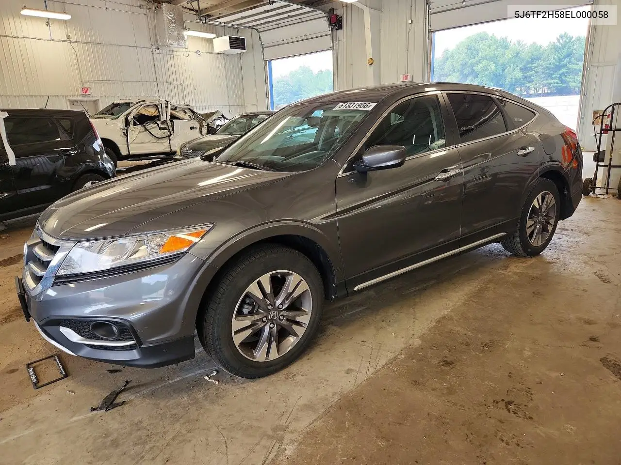 2014 Honda Crosstour Exl VIN: 5J6TF2H58EL000058 Lot: 61331956