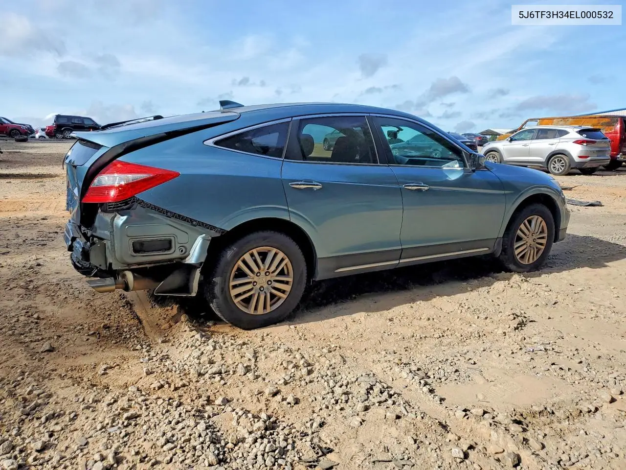2014 Honda Crosstour Ex VIN: 5J6TF3H34EL000532 Lot: 61612096