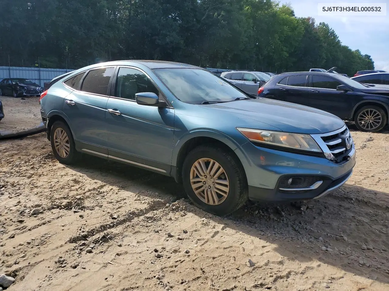 2014 Honda Crosstour Ex VIN: 5J6TF3H34EL000532 Lot: 61612096