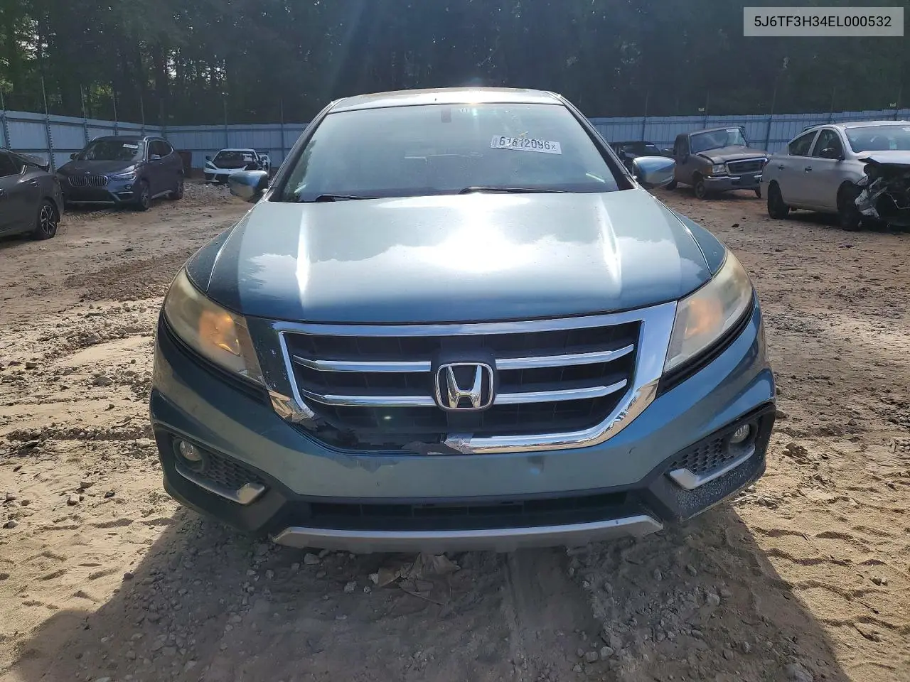 2014 Honda Crosstour Ex VIN: 5J6TF3H34EL000532 Lot: 61612096