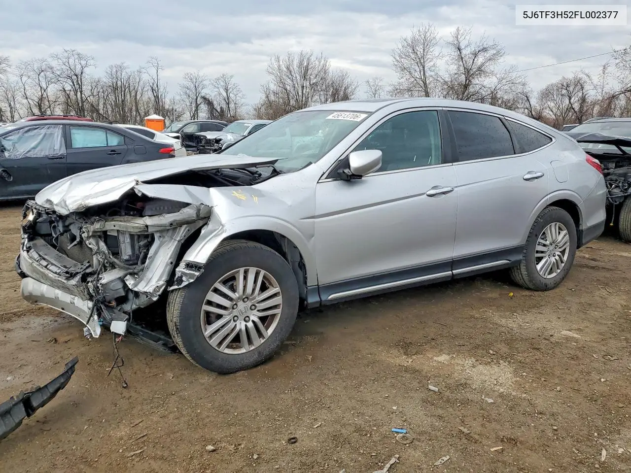 2015 Honda Crosstour Exl VIN: 5J6TF3H52FL002377 Lot: 45613706