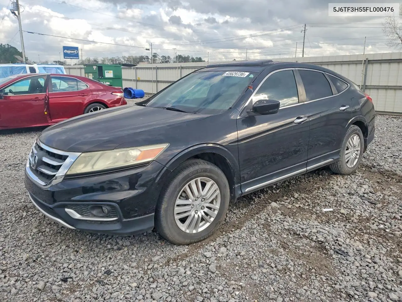 2015 Honda Crosstour Exl VIN: 5J6TF3H55FL000476 Lot: 45629736