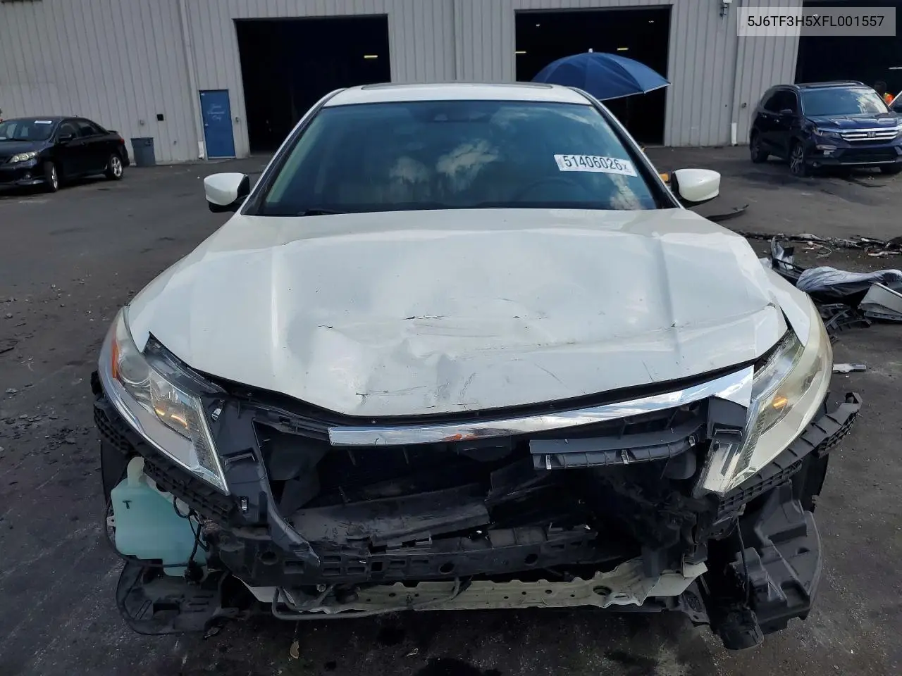 2015 Honda Crosstour Exl VIN: 5J6TF3H5XFL001557 Lot: 51406026