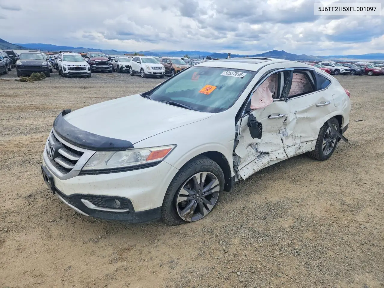 2015 Honda Crosstour Exl VIN: 5J6TF2H5XFL001097 Lot: 52527896
