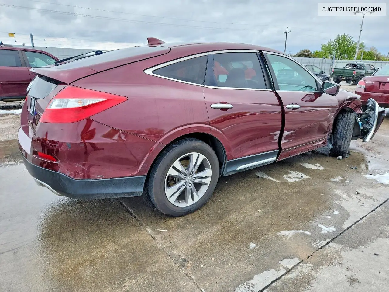 2015 Honda Crosstour Exl VIN: 5J6TF2H58FL004340 Lot: 52709906