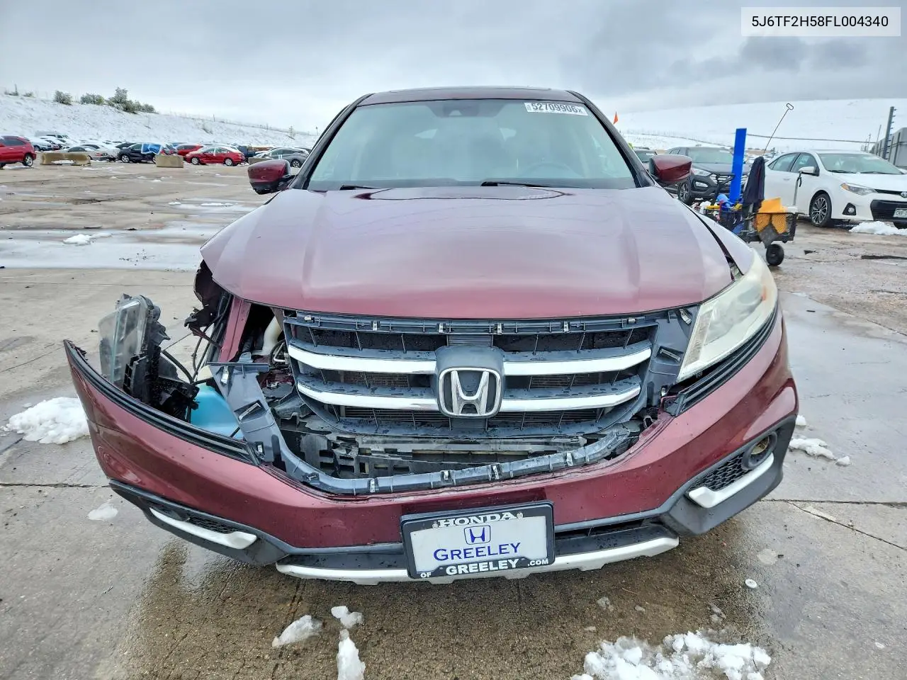 2015 Honda Crosstour Exl VIN: 5J6TF2H58FL004340 Lot: 52709906