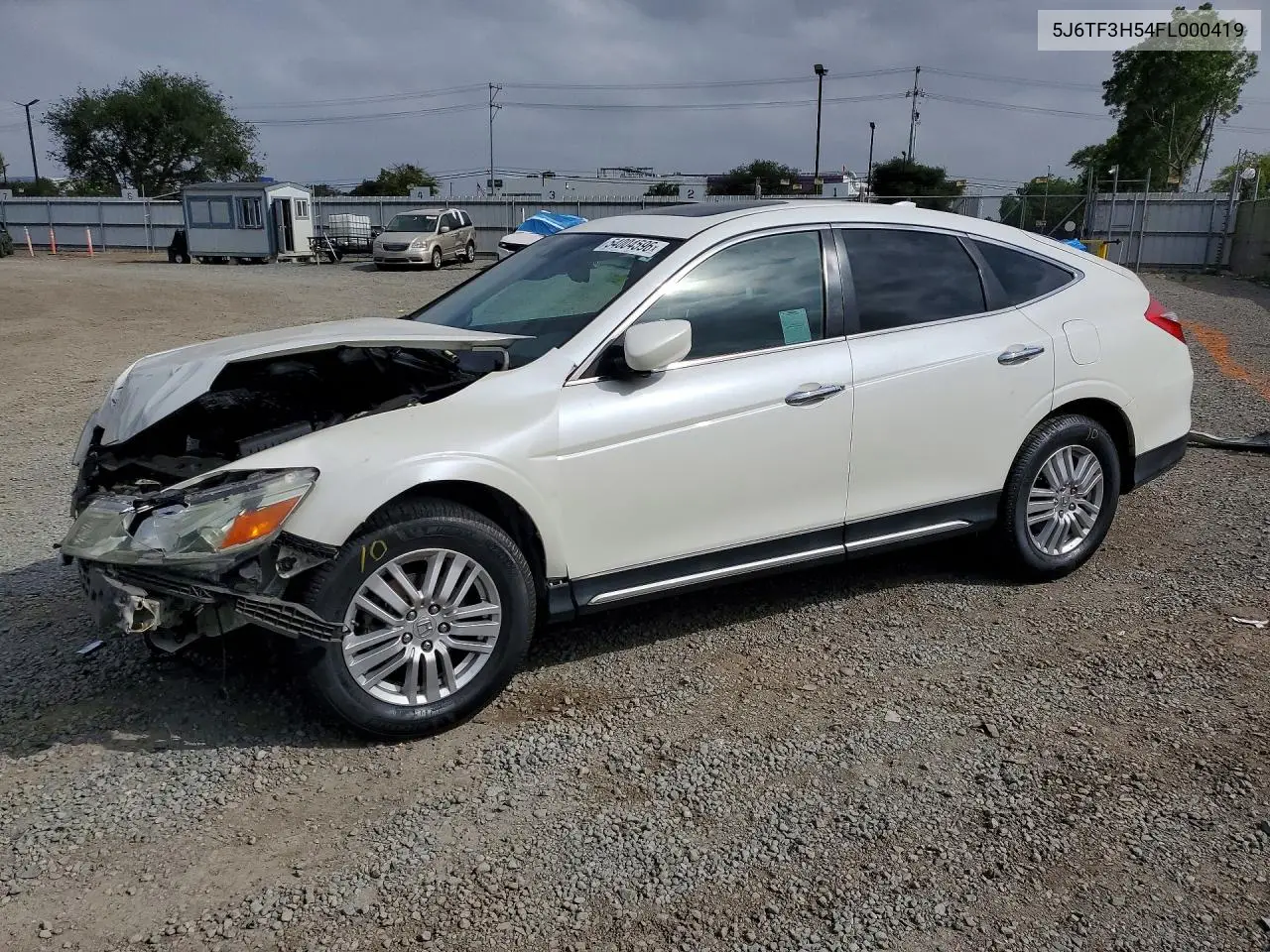 2015 Honda Crosstour Exl VIN: 5J6TF3H54FL000419 Lot: 54004596
