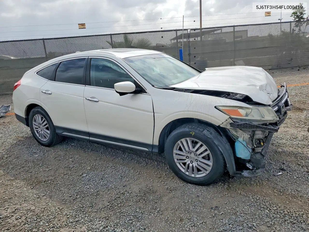 2015 Honda Crosstour Exl VIN: 5J6TF3H54FL000419 Lot: 54004596