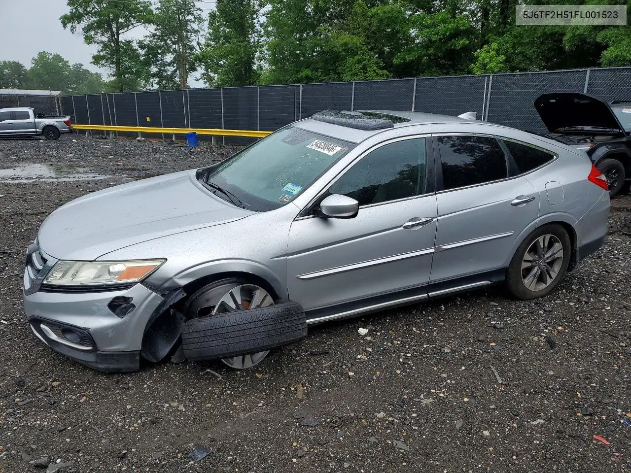 2015 Honda Crosstour Exl VIN: 5J6TF2H51FL001523 Lot: 54520046