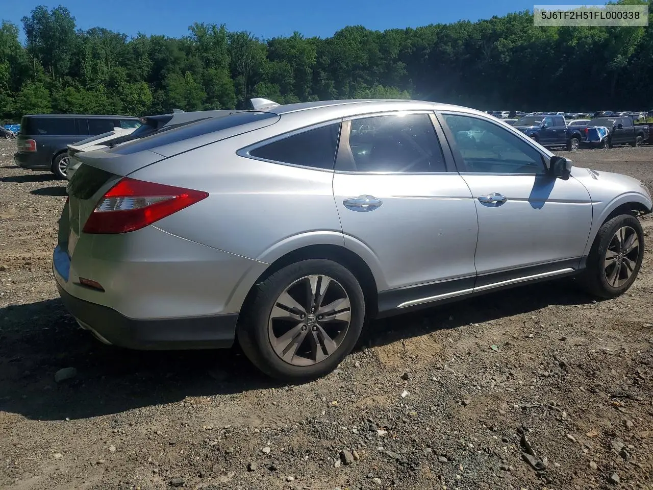 2015 Honda Crosstour Exl VIN: 5J6TF2H51FL000338 Lot: 55312736