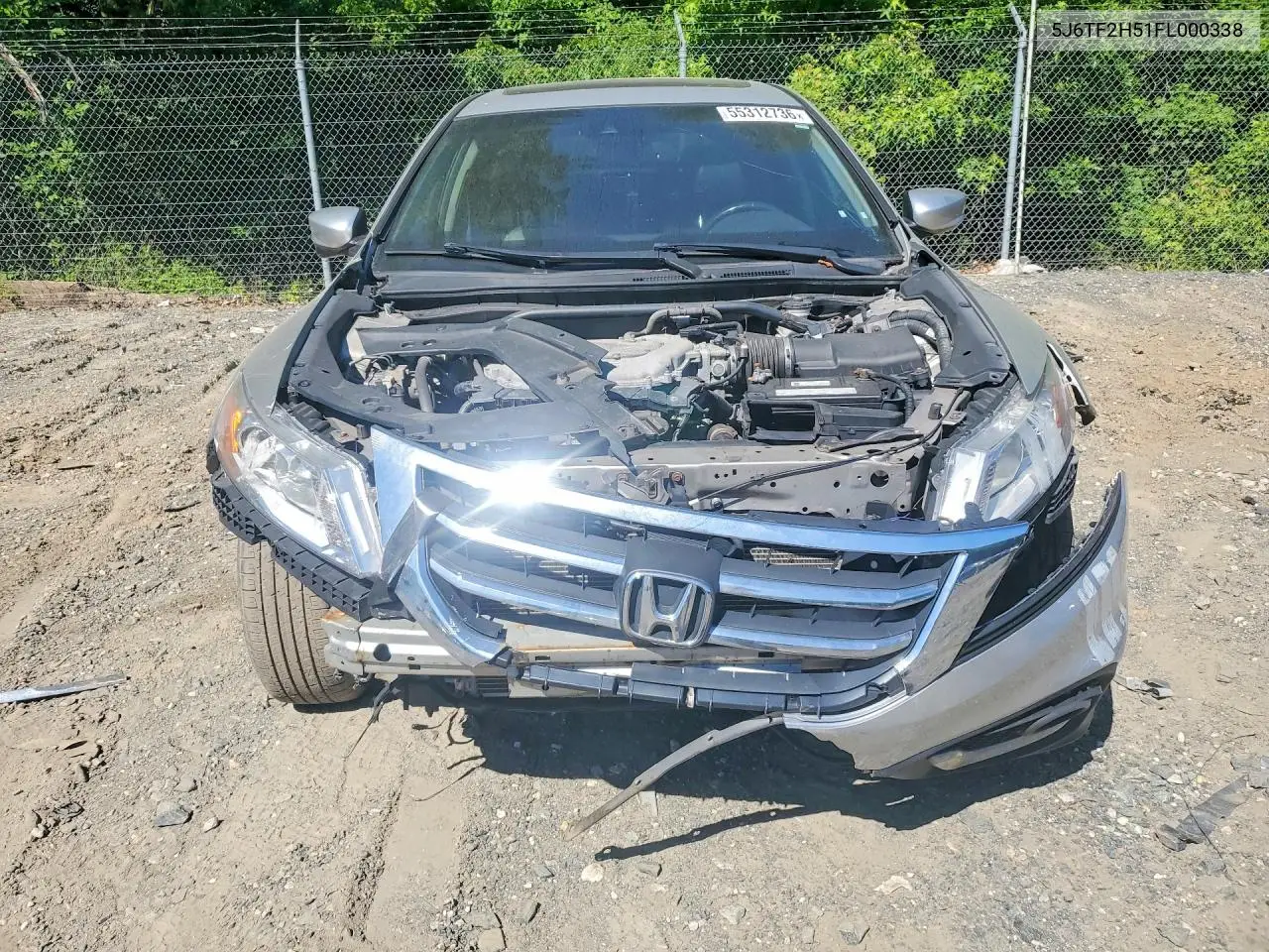 2015 Honda Crosstour Exl VIN: 5J6TF2H51FL000338 Lot: 55312736