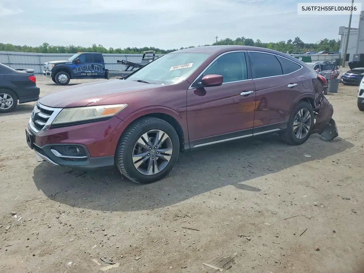 2015 Honda Crosstour Exl VIN: 5J6TF2H55FL004036 Lot: 56674096
