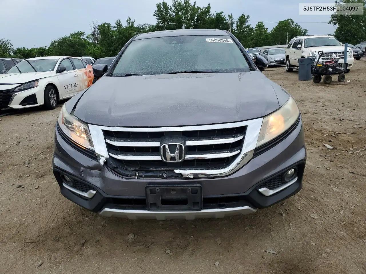2015 Honda Crosstour Exl VIN: 5J6TF2H53FL004097 Lot: 56858866